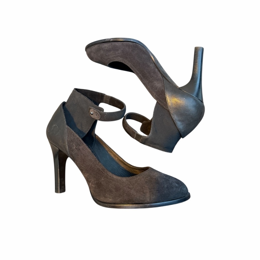 Rag & Bone Black Suede and‎ leather  Heels size 38